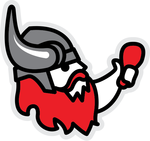 D Viking Mascot